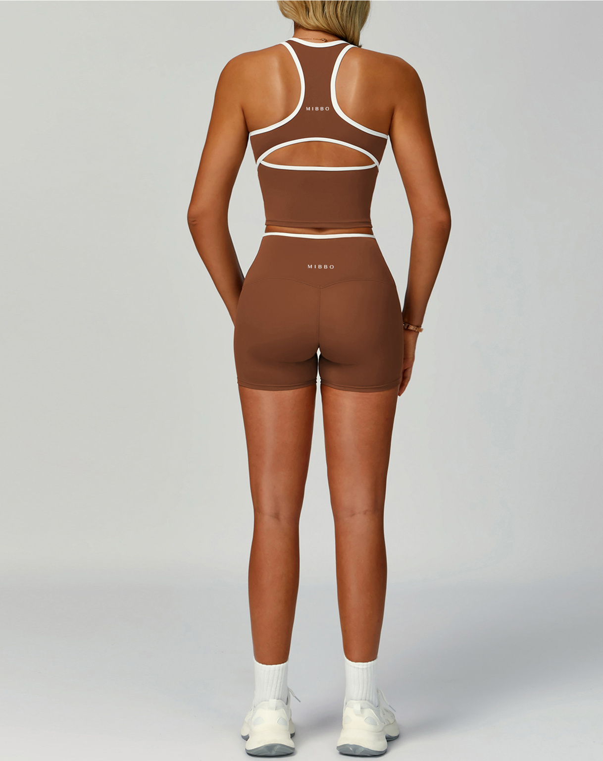 Completo Sportivo Modellante Donna con Shorts – GRACE Sculpt Set | Mibbo
