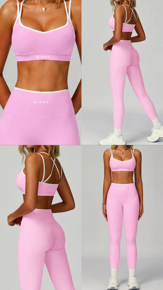 Completo Activewear Modellante Donna con Leggings – Velocity Set | Mibbo