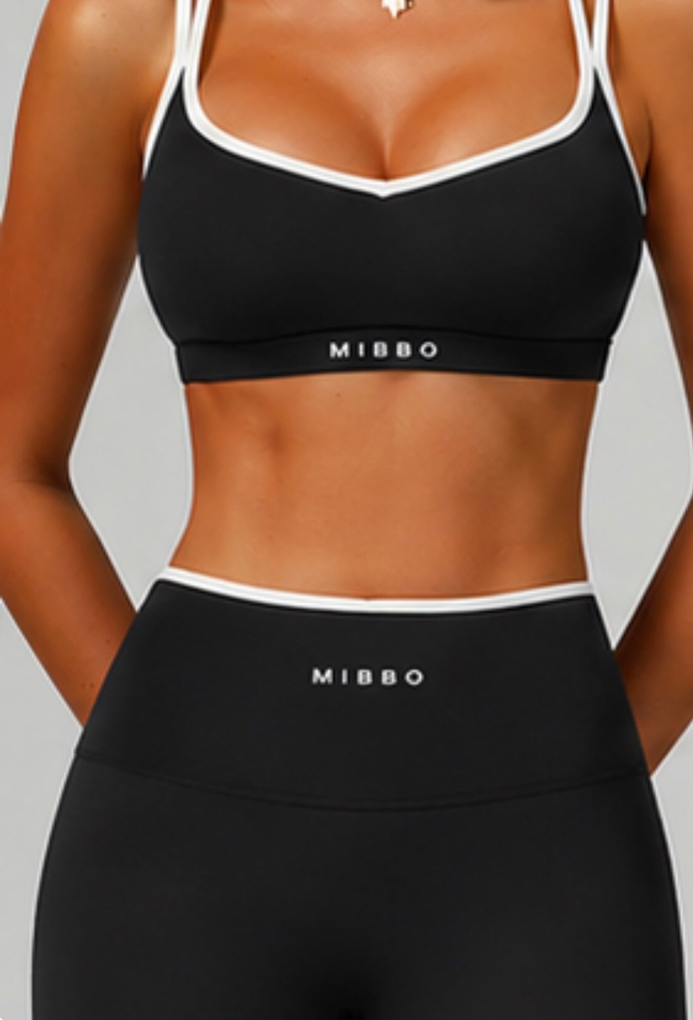 Completo Activewear Modellante Donna con Leggings – Velocity Set | Mibbo