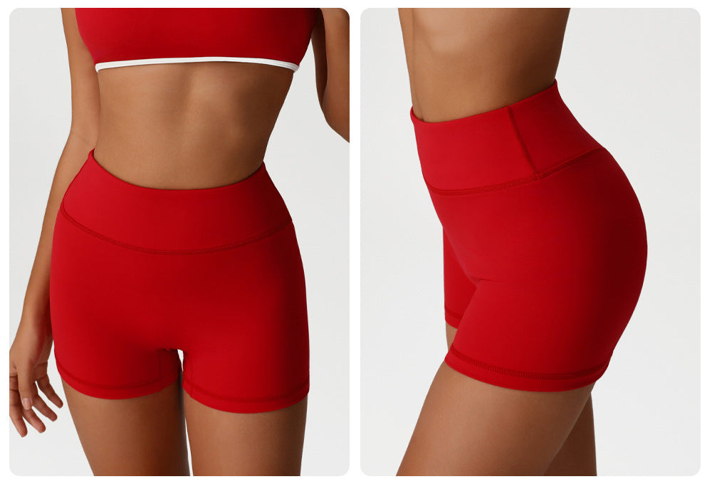 Completo Palestra Donna Sculpt con Leggings – Rosso Rubino | MIBBO