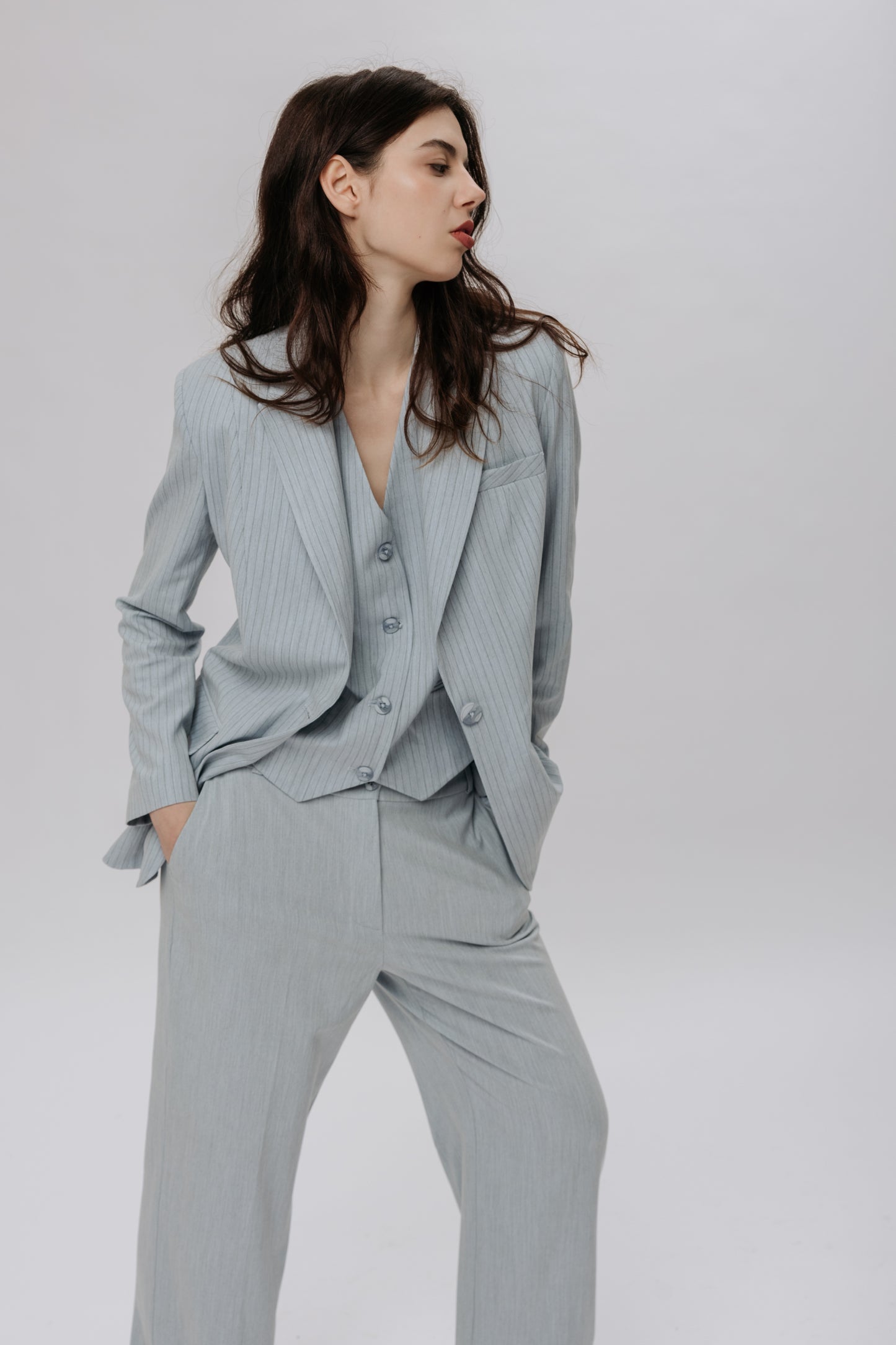 Tailored Pinstripe Set - Limited Drop