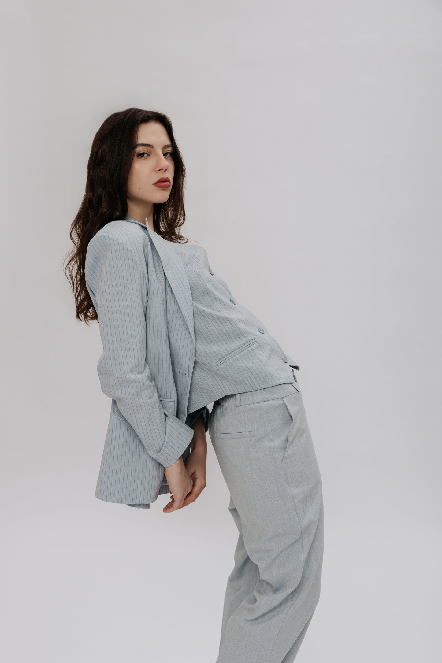 Tailored Pinstripe Set - Limited Drop