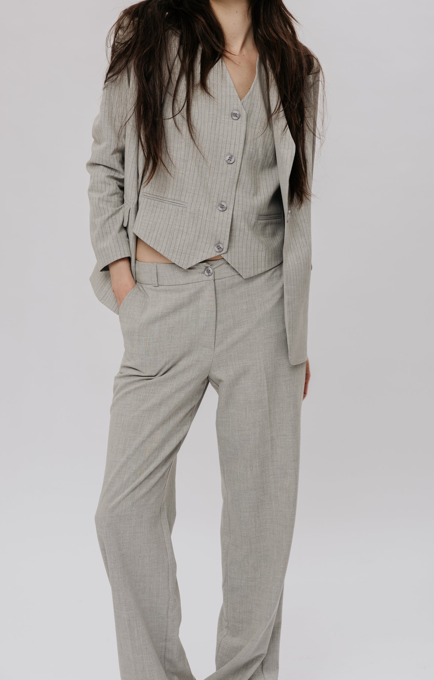 Tailored Pinstripe Set - Limited Drop