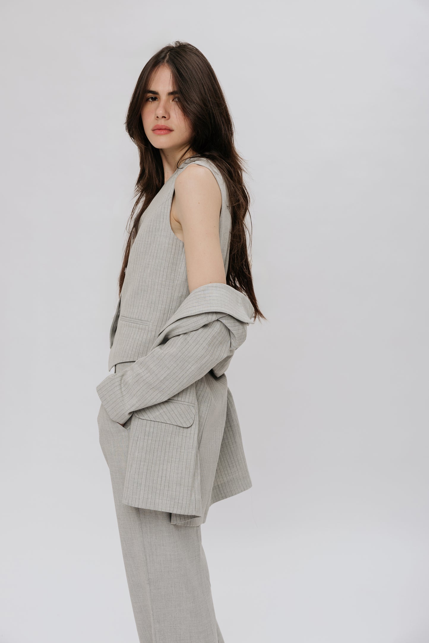 Tailored Pinstripe Set - Limited Drop