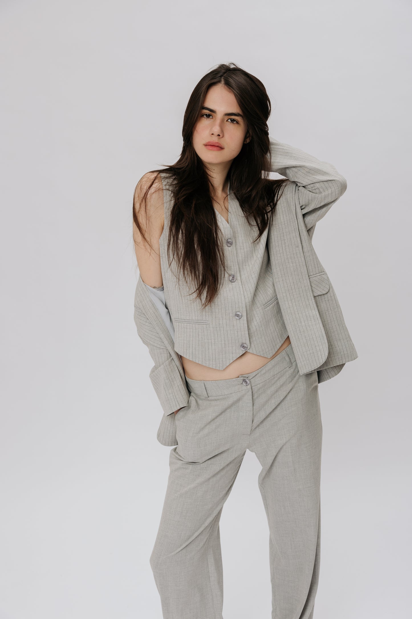 Tailored Pinstripe Set - Limited Drop