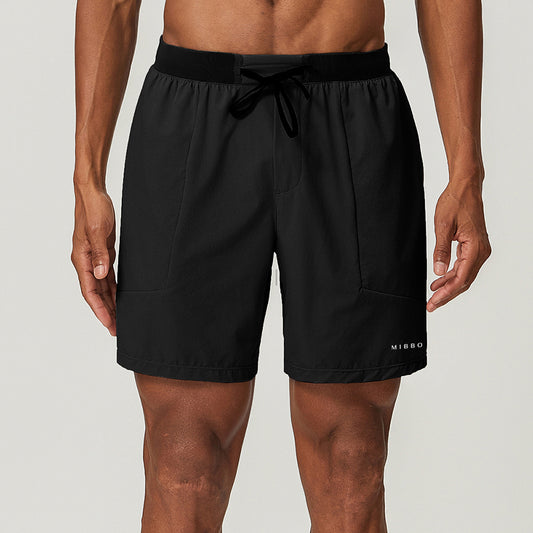 Shorts Tecnici Uomo Palestra – MOVE Performance Nero | MIBBO
