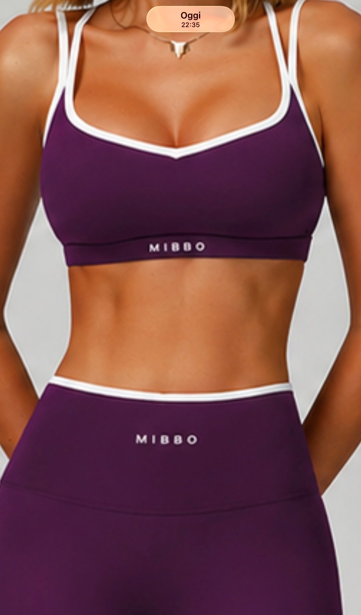 Completo Activewear Modellante Donna con Leggings – Velocity Set | Mibbo