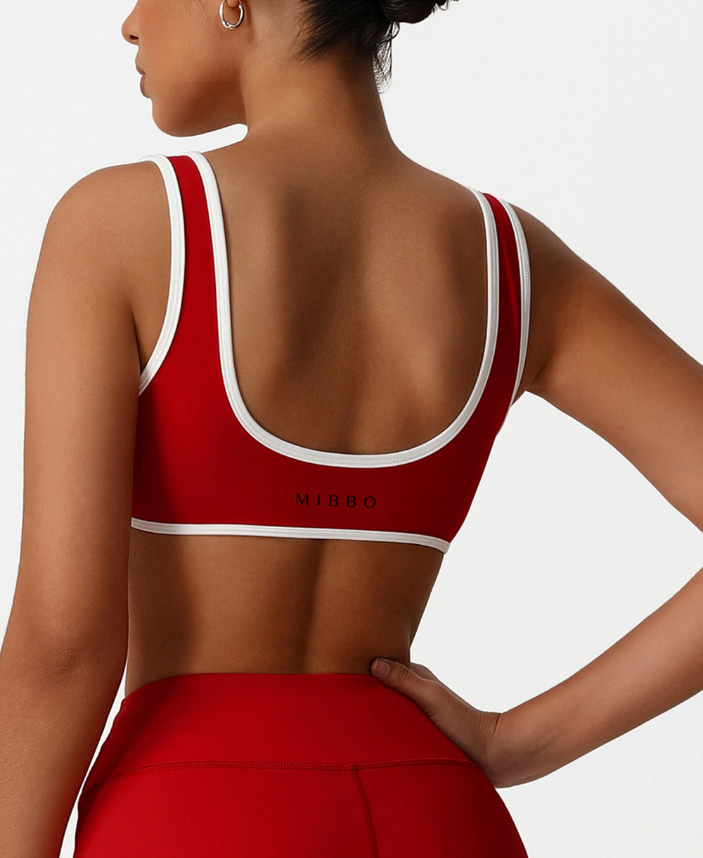 Completo Palestra Donna Sculpt con Leggings – Rosso Rubino | MIBBO